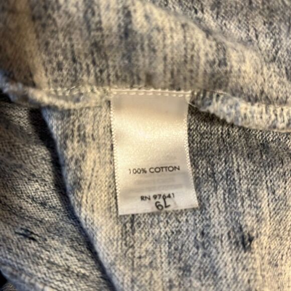 Pure Jill womens tunic Size XS blue white mix‎ tunic pockets V-neck 100% cotton - Picture 8 of 8